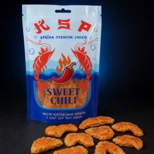 Снек: хвости креветок Sweet Chili